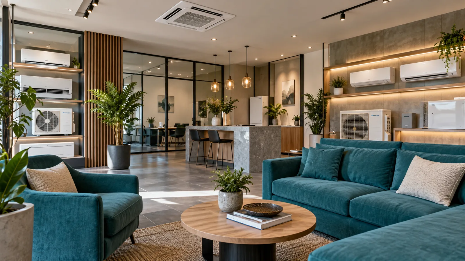 Illustrative interior for aircon planning in Boksburg