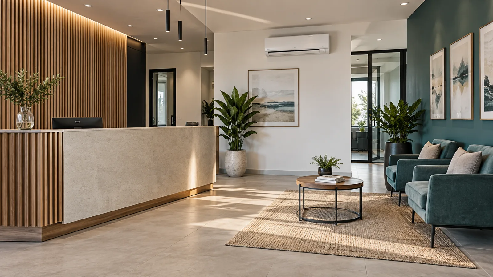 Illustrative interior for aircon planning in Kempton Park