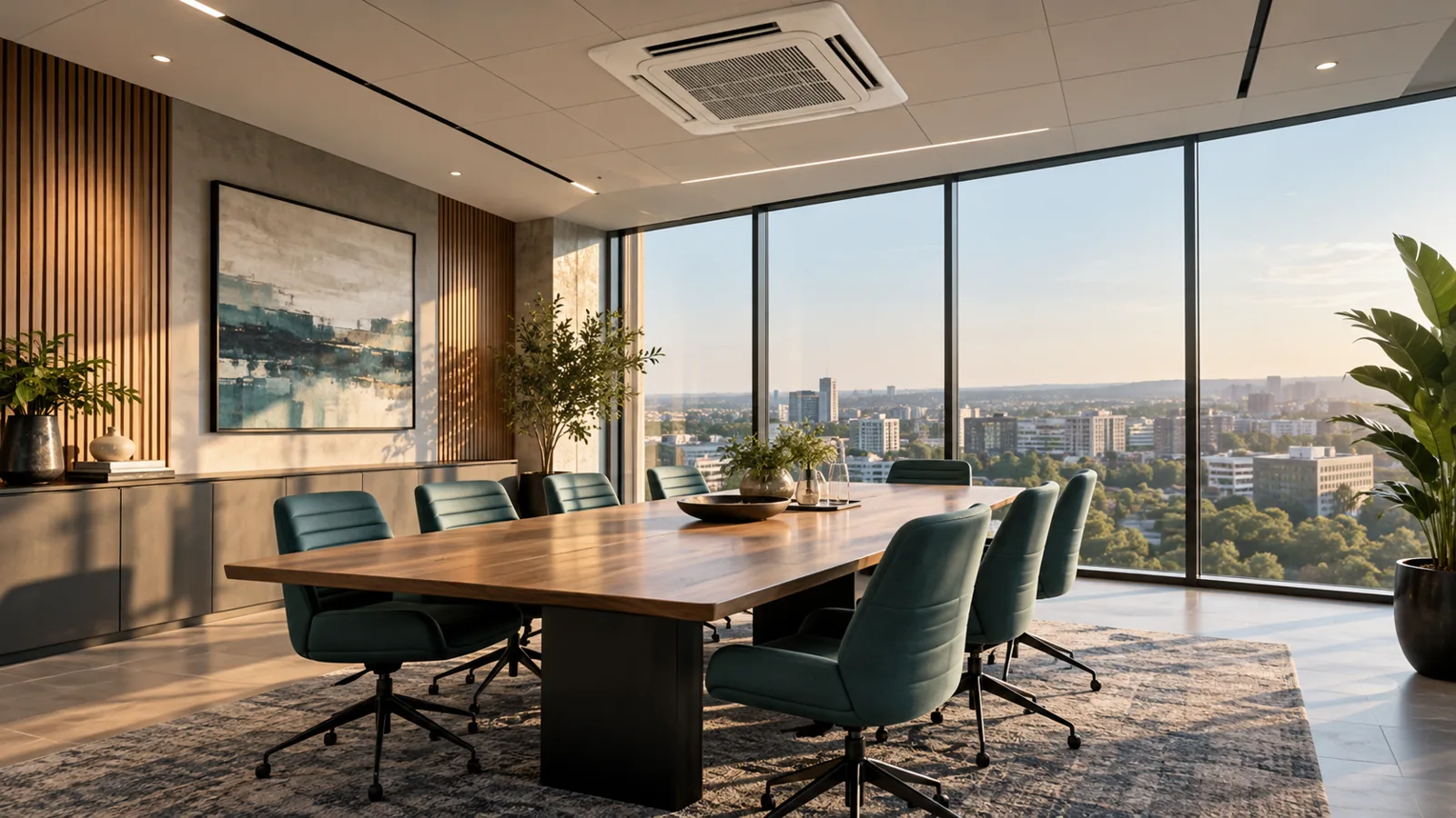 Illustrative interior for aircon planning in Menlyn