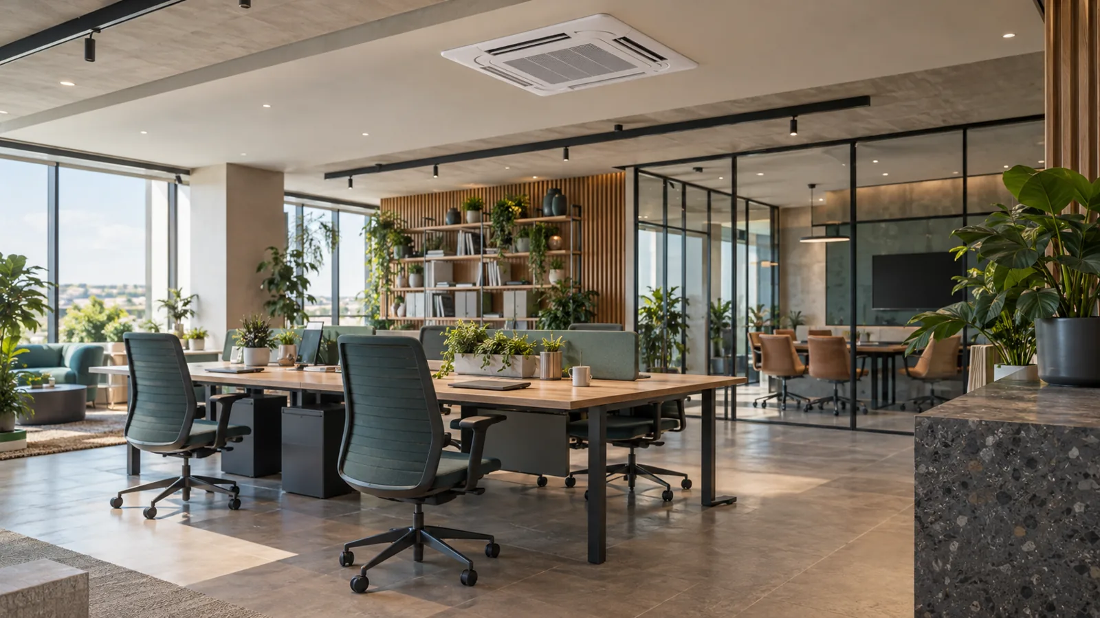 Illustrative air-conditioned interior for Midrand