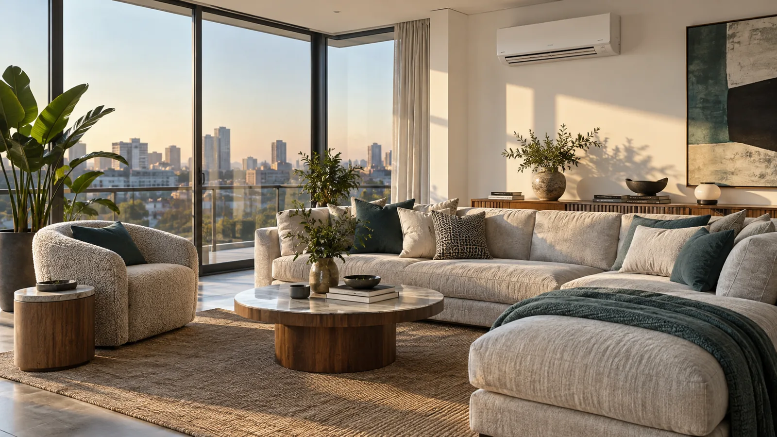 Illustrative air-conditioned interior for Morningside