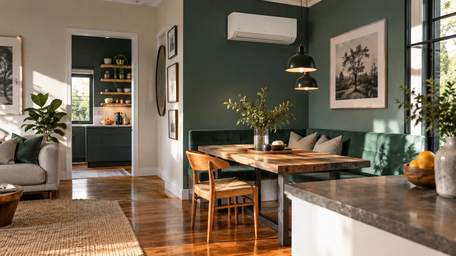 Illustrative interior for aircon planning in Parkhurst