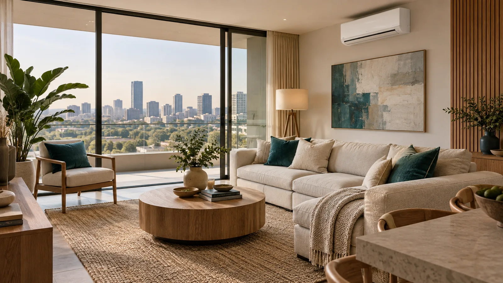 Illustrative interior for aircon planning in Rosebank